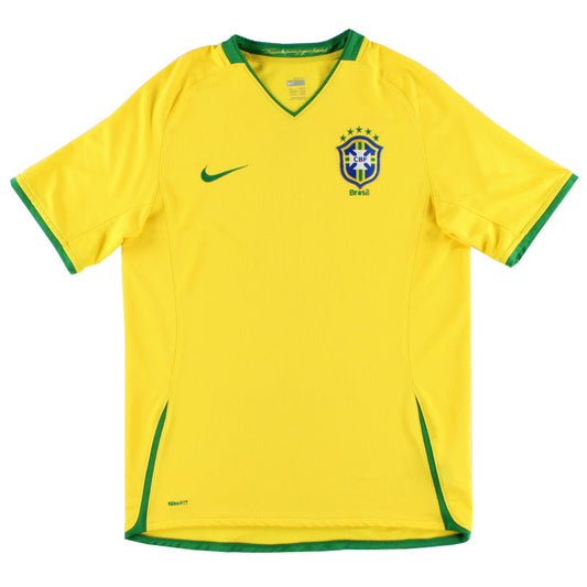 2008-10 Brazil Nike Home Shirt S