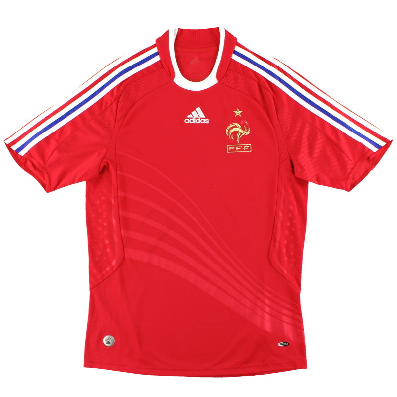 Camiseta de visitante adidas de Francia 2008-10 M