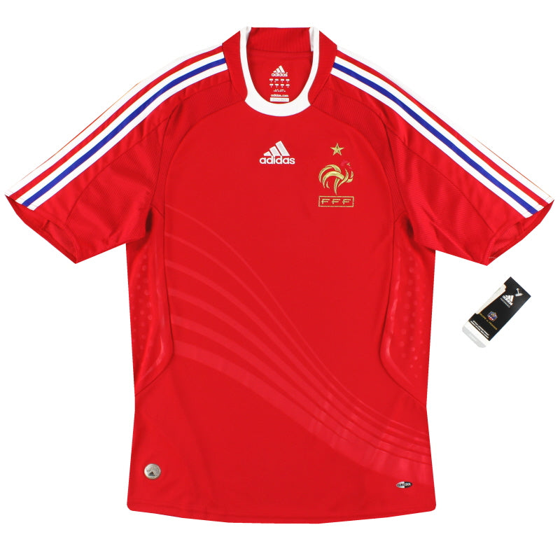 2008-10 Francia adidas Camiseta Visitante *con etiquetas* S