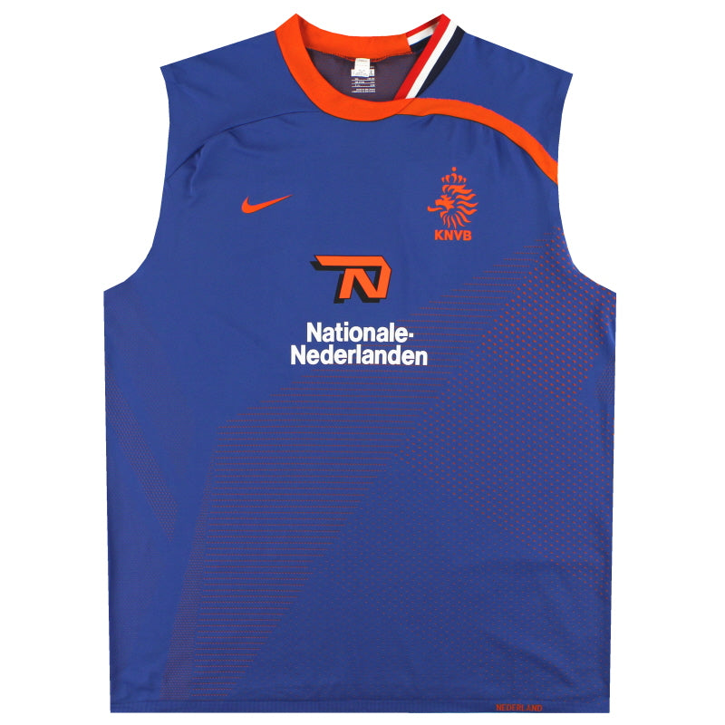 2008-10 Holanda Nike Chaleco de Entrenamiento Versión Jugador *Como Nuevo* XXL