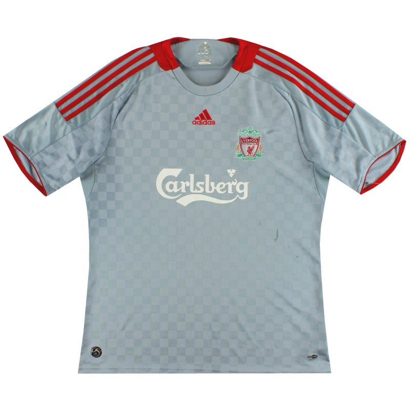 Camiseta adidas del Liverpool 2008-10 de visitante XXXL