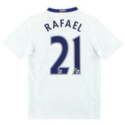 2008-10 Manchester United Nike Camiseta de Visitante Rafael #21 Talla L.Niños
