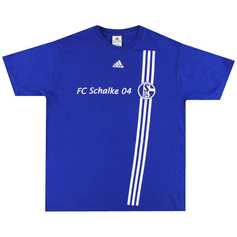 Camiseta informal Schalke adidas 2008-10 XL