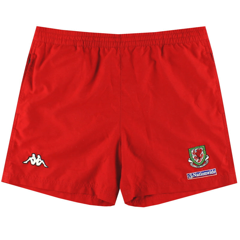 2008-10 Gales Kappa Pantalones Cortos de Entrenamiento L