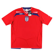 Camiseta Umbro visitante de Inglaterra 2008-10 *con etiquetas* XXL