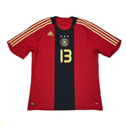 Camiseta de visitante Adidas de Alemania 2008/09 Ballack #13 (XL)