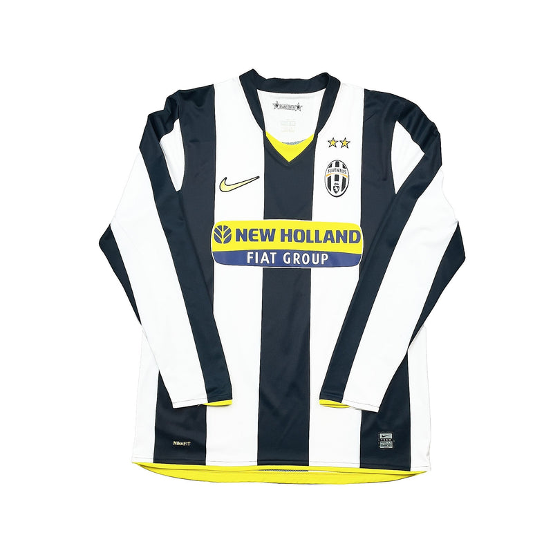 2008/09 Juventus Nedved #11 L/S Home Shirt (M) Nike