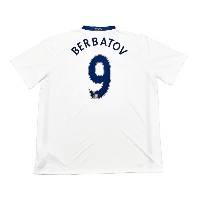 2008/09 Manchester United Berbatov #9 Away Shirt (XXL) Nike