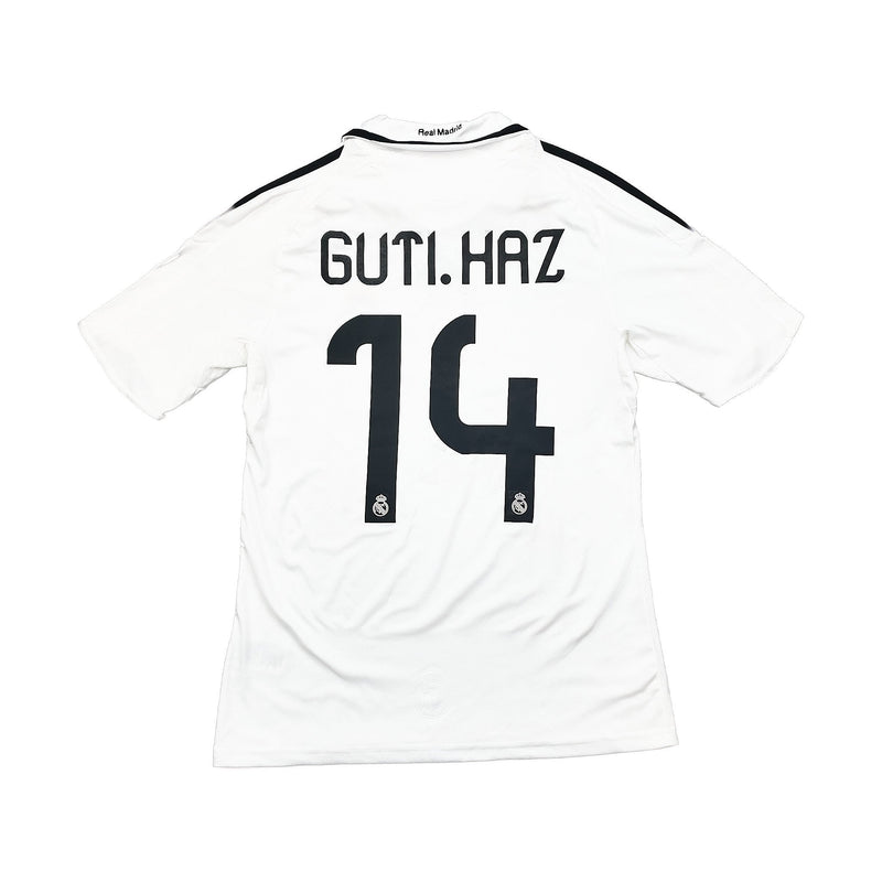 2008/09 Real Madrid Guti Haz #14 Home Shirt (S) Adidas