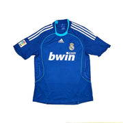 Camiseta visitante del Real Madrid 2008/09 Raúl #7 (M) Adidas