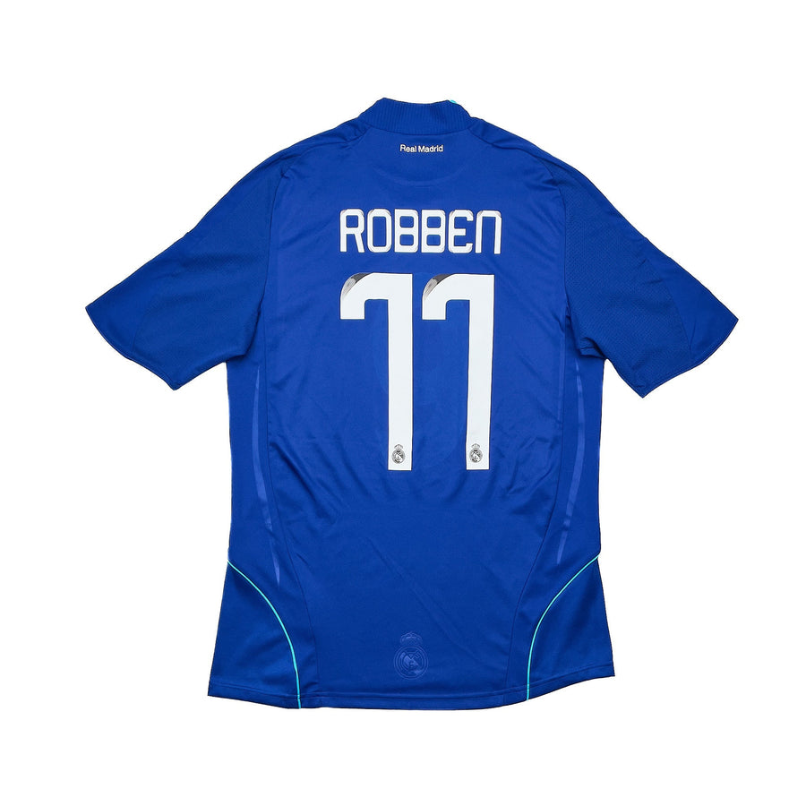 Camiseta de la segunda equipación del Real Madrid Robben #11 2008/09 (Talla S) Adidas