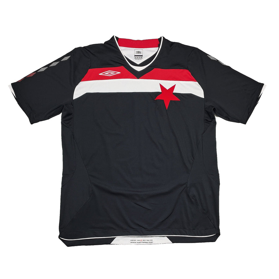Camiseta visitante Slavia de Praga 2008/09 (L) Umbro