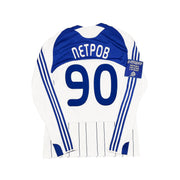 2008/10 Dynamo Kyiv #90 *Shevchenko Firmado* Camiseta Manga Larga Local (M) Adidas