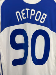 2008/10 Dynamo Kyiv #90 *Shevchenko Firmado* Camiseta Manga Larga Local (M) Adidas