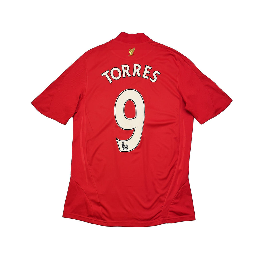 2008/10 Liverpool Torres #9 Camiseta Local (S) Adidas