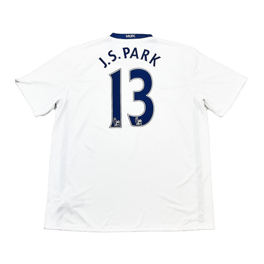 2008/10 MANCHESTER UNITED J.S PARK #13 AWAY SHIRT (XXL) NIKE