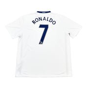 Camiseta de visitante del Manchester United de Ronaldo #7 (XXL) Nike, 2008/10