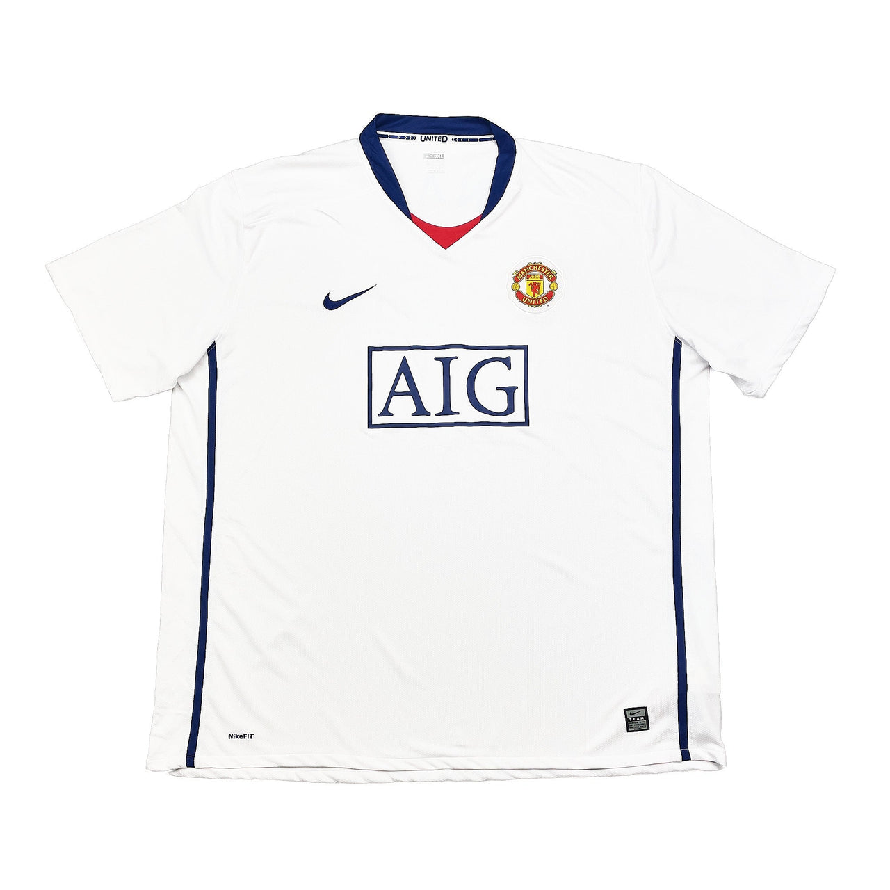 2008/10 MANCHESTER UNITED RONALDO #7 AWAY SHIRT (XXXL) NIKE