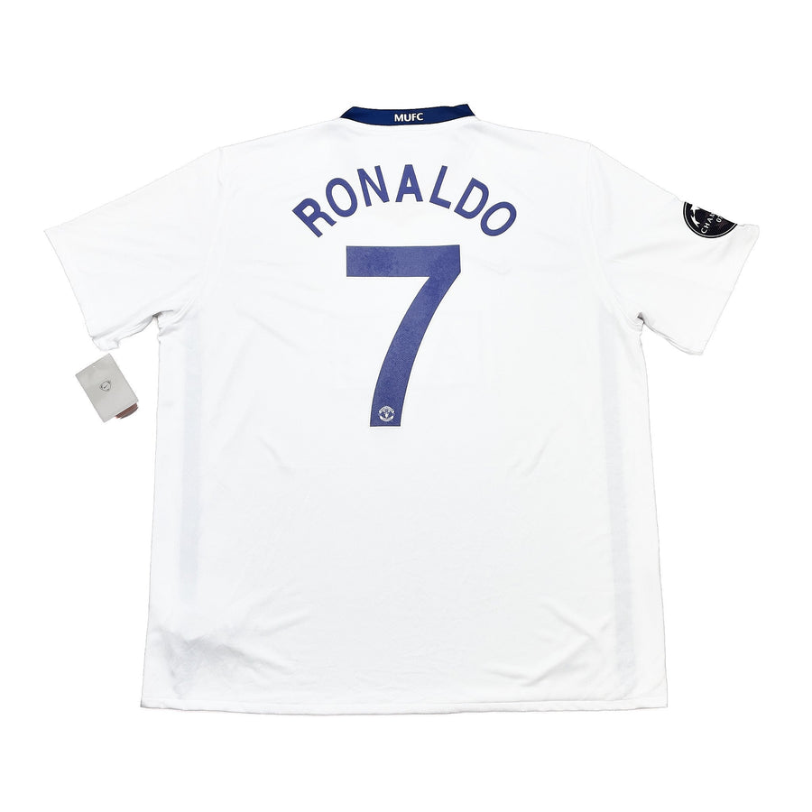 2008/10 Manchester United Ronaldo #7 *Nuevo con etiquetas* Camiseta de visitante (XXL) Nike