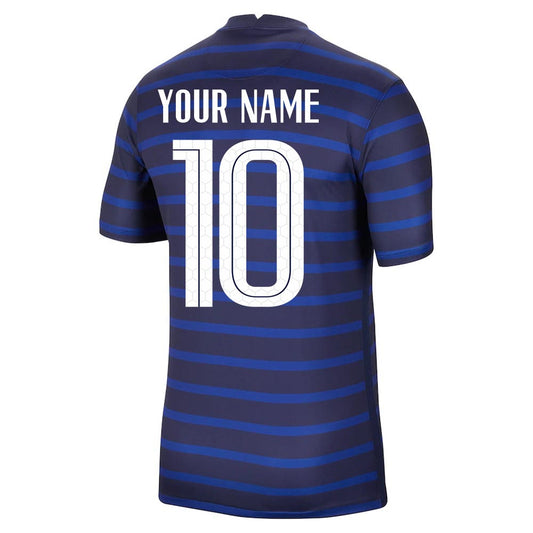 2020-2021 France Home Nike Football Shirt (Your Name)_0