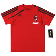 Camiseta Tiempo Libre adidas AC Milan 2009-10 *Nueva en Caja* XS.Niño