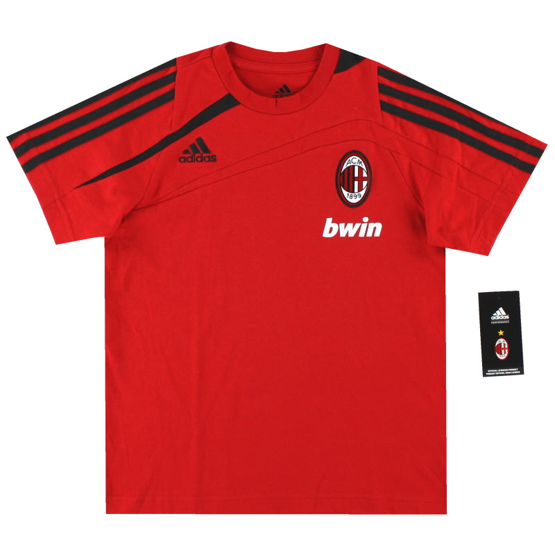 Camiseta Tiempo Libre adidas AC Milan 2009-10 *Nueva en Caja* XS.Niño