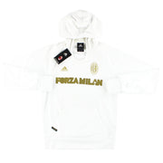 Sudadera con capucha adidas del AC Milan 2009-10 para estadio *con etiquetas* S
