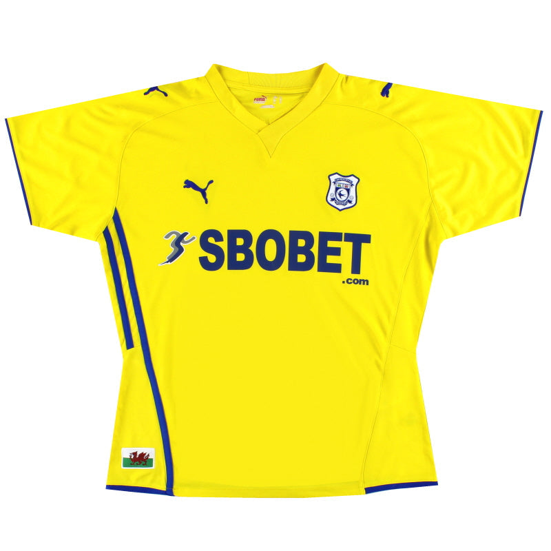 2009-10 Cardiff Puma Camiseta Visitante Mujer 14 L