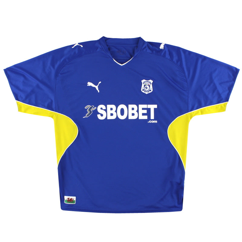 2009-10 Cardiff Puma Camiseta de casa G