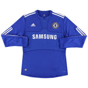 Camiseta local de manga larga adidas del Chelsea 2009-10
