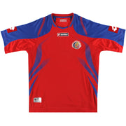 2009-10 Costa Rica Lotto Camiseta Titular *Impecable* S