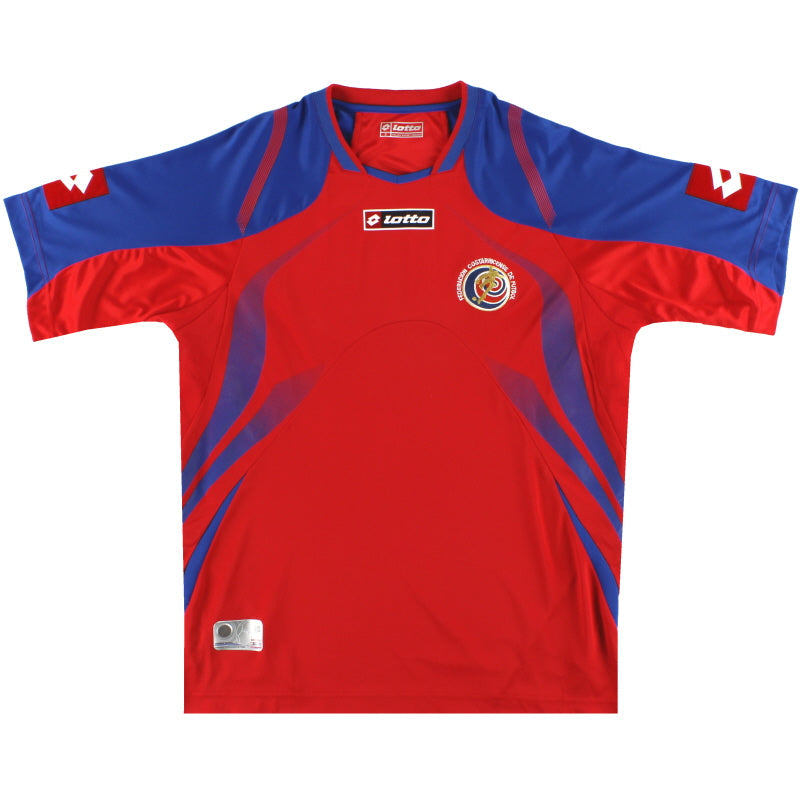 2009-10 Costa Rica Lotto Camiseta Titular *Impecable* S