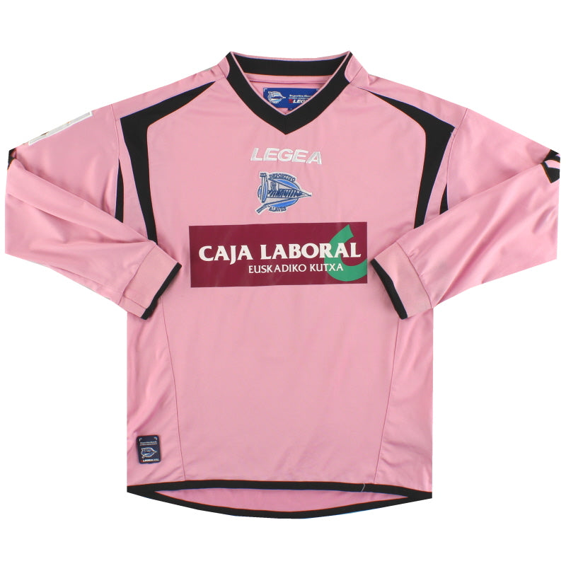 Camiseta de visitante Legea del Deportivo Alavés 2009-10 #9 M/L J
