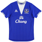 Camiseta de Local Le Coq Sportif del Everton 2009-10 XXXL