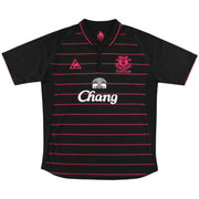 Camiseta de visitante Le Coq Sportif del Everton 2009-10 *Nueva* L