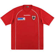 Camiseta de entrenamiento Diadora FC Aarau 2009-10 XL