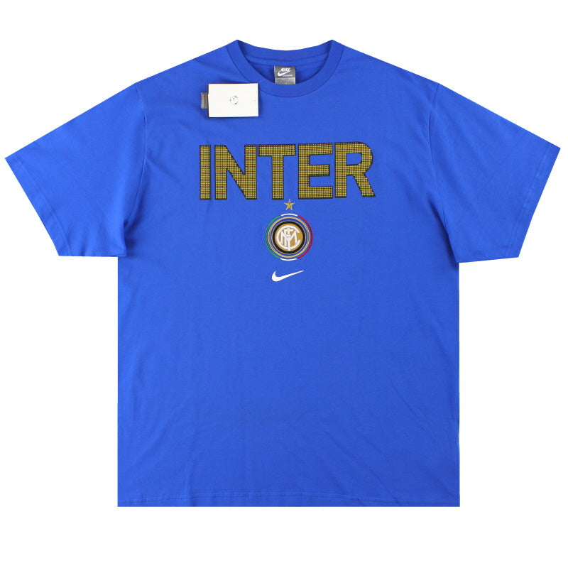 Camiseta Nike Gráfica Inter de Milán 2009-10 *Nueva en Caja* XXL