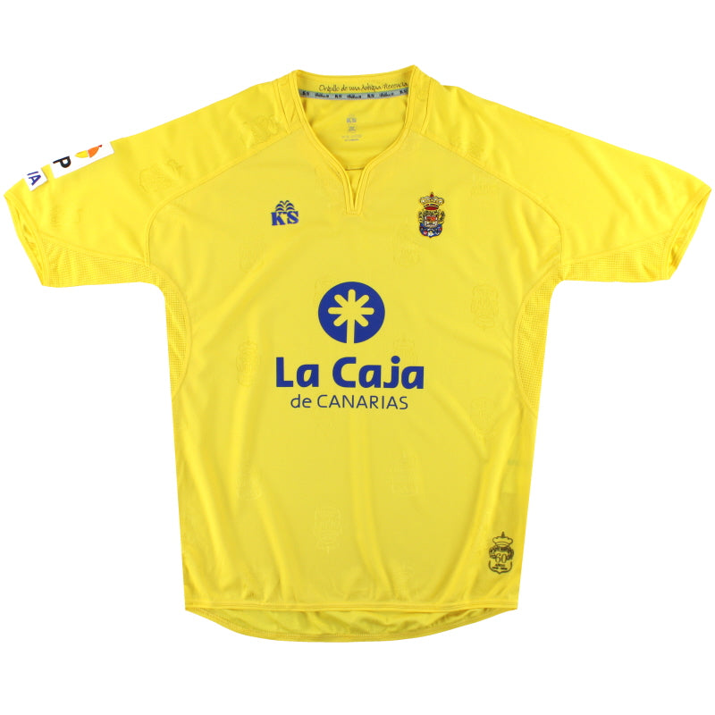 Camiseta de la primera equipación del Las Palmas '60 Aniversario' 2009-10 *Impecable* XXL