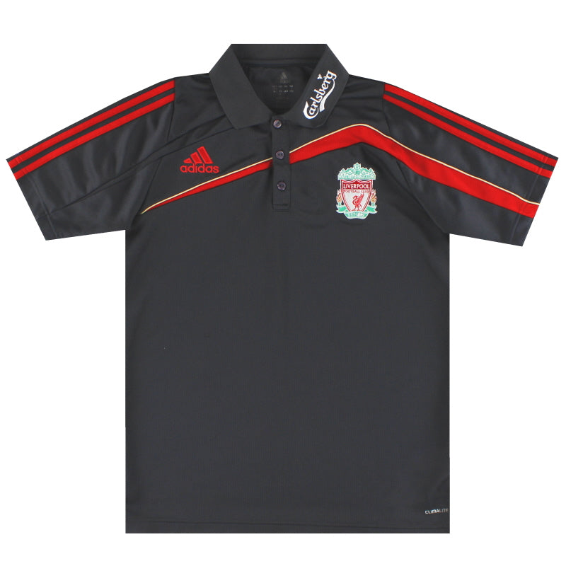 Camisa polo adidas Climalite del Liverpool 2009-10 Talla S