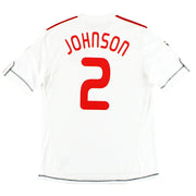 2009-10 Liverpool adidas CL Tercera Camiseta Johnson #2 L
