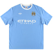 Camiseta Umbro del Manchester City local 2009-10 XXL