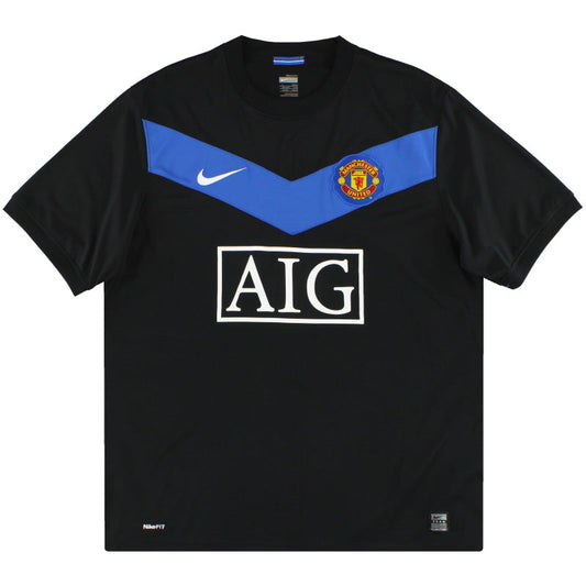 2009-10 Manchester United Nike Away Shirt Y M
