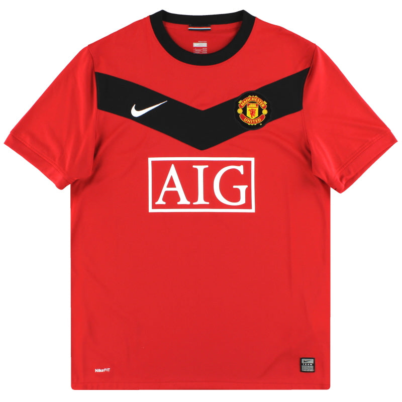 2009-10 Manchester United Nike Home Shirt S