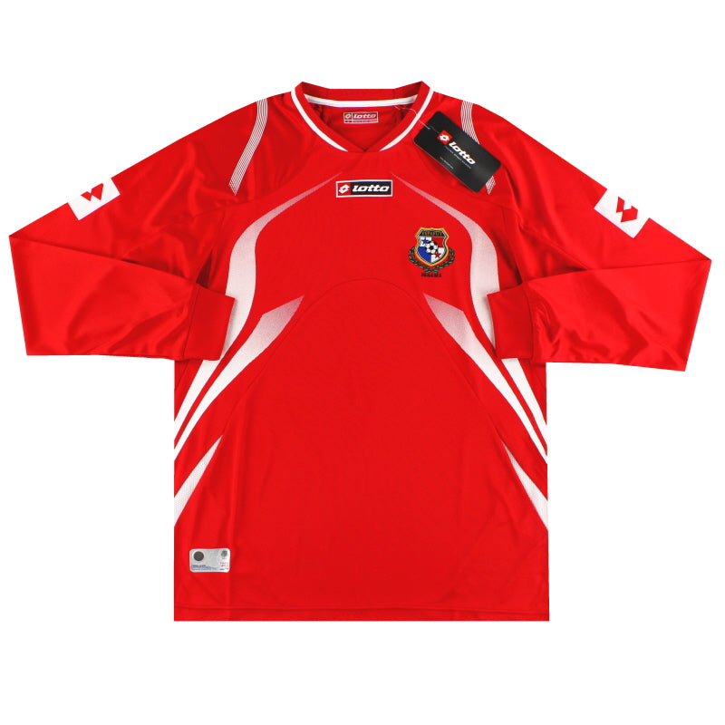 Camiseta Lotto Panamá Local Manga Larga 2009-10 *Nueva en Caja* L