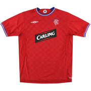 Camiseta Umbro visitante Rangers 2009-10 4XL