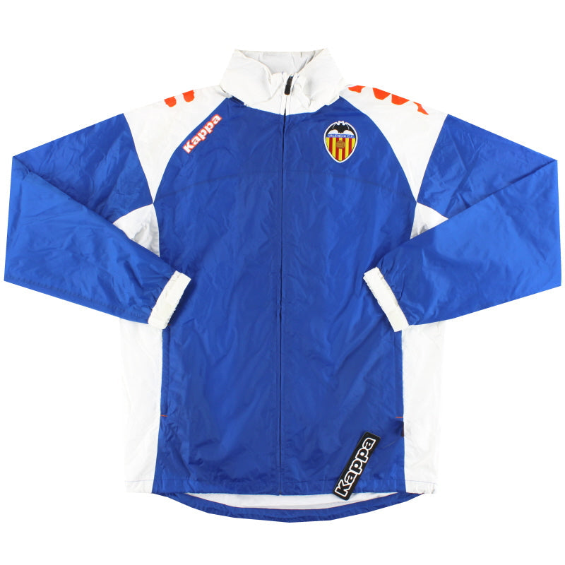 Chubasquero con capucha Kappa del Valencia 2009-10 *con etiquetas* XL