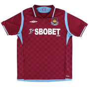Camiseta de local Umbro del West Ham 2009-10 XL