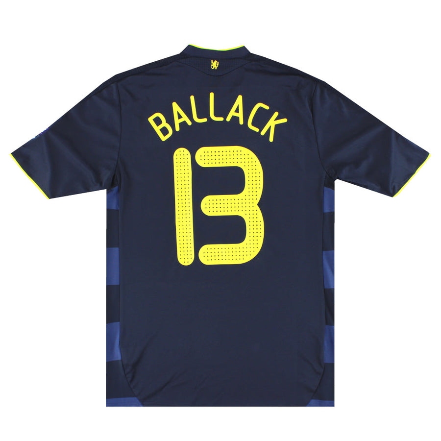 Camiseta del Chelsea 2009-10 adidas de visitante Ballack #13 *Como nueva* M