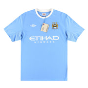 Camiseta Umbro del Manchester City de la temporada 2009-10 para casa *con etiquetas* XL