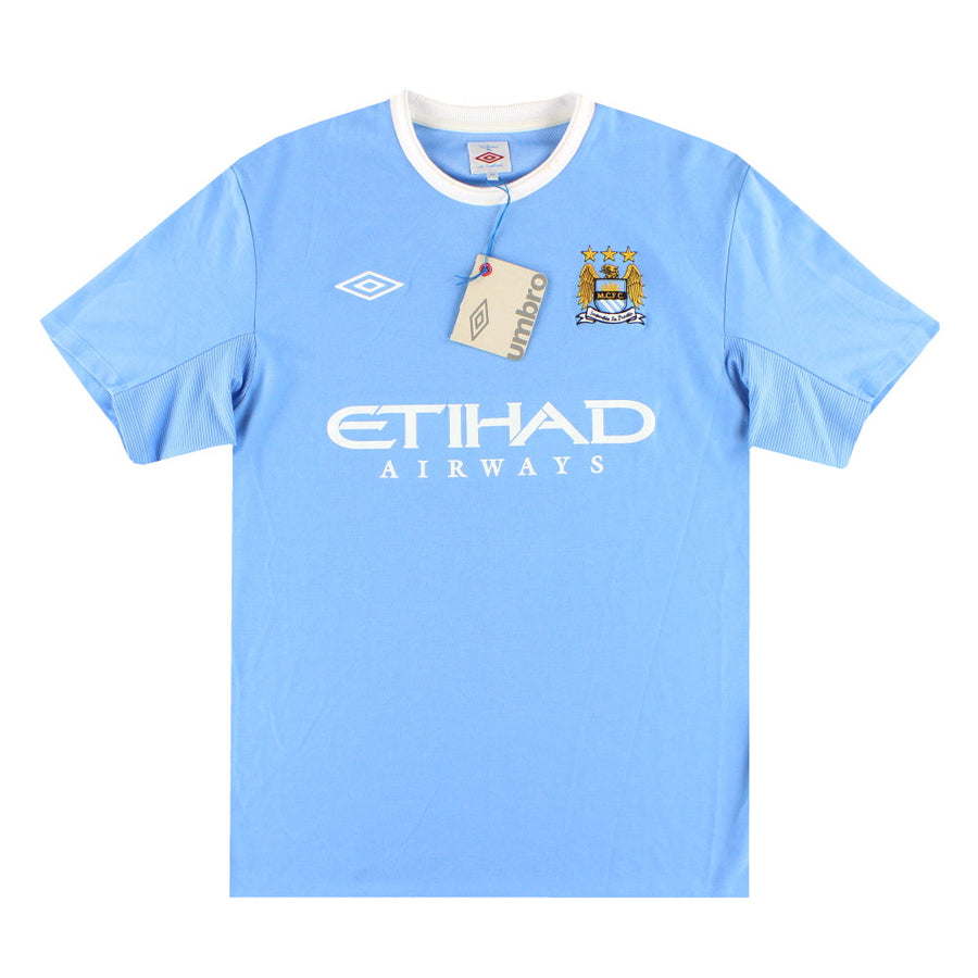 Camiseta Umbro del Manchester City de la temporada 2009-10 para casa *con etiquetas* XL